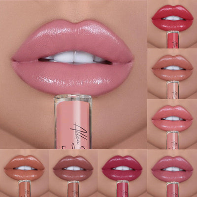 Silky Cream Texture Lip Gloss Aliexpress Shopee Cross-Border Exclusive Lip Glaze Lip Gloss Lipstick sandrabazar..